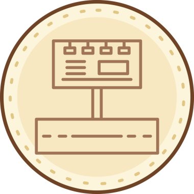 Modern b 'nin vektör illüstrasyonu eksik simgesi