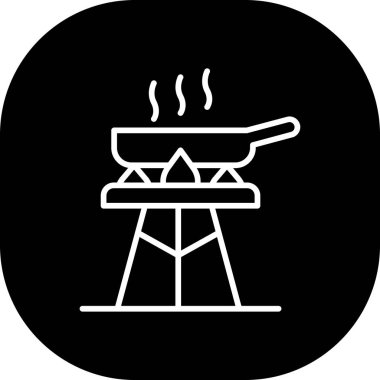 Izgara yap. Web simgesi basit illüstrasyon