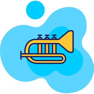 Müziğin vektör illüstrasyonu