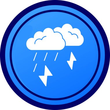 hava tahmini simgesi, vektör illüstrasyonu