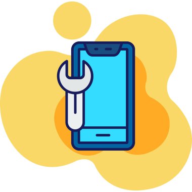 akıllı telefon onarım onarım simgesi