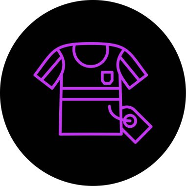 Kısa simge vektör illüstrasyonu