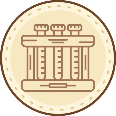 Bozukluklar. Web simgesi basit illüstrasyon