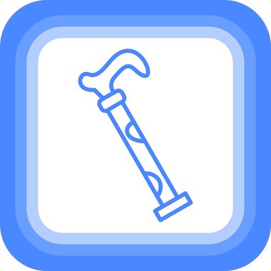 Çekiç. Web simgesi basit illüstrasyon