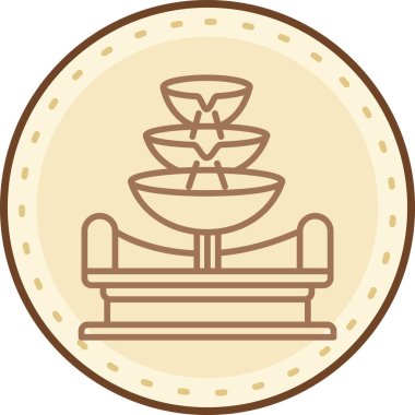 modern simge vektör illüstrasyonu