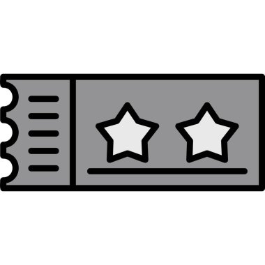 Beğeni Vektör Satırı Simgesi