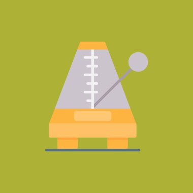 Ölçüm bandının düz simgesi