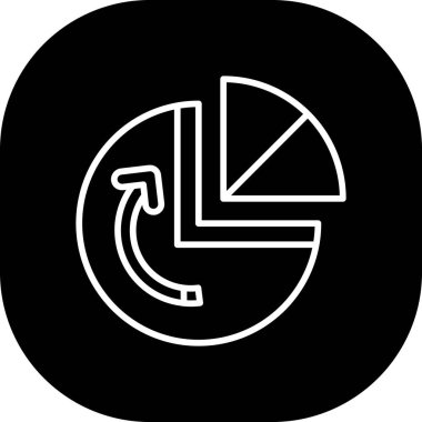 seo modern simgesinin vektör illüstrasyonu