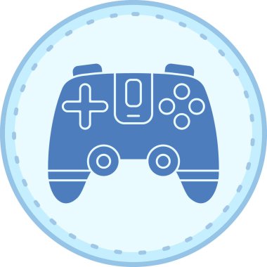 Oyun. Web simgesi basit illüstrasyon