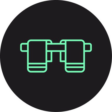 Tek bir izole simgenin vektör illüstrasyonu