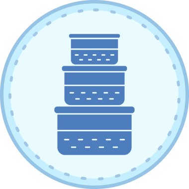 Yemek. Web simgesi basit illüstrasyon