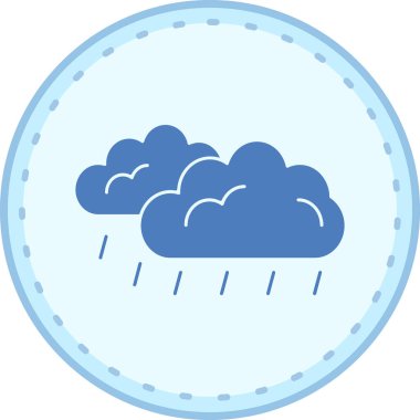 Bulut. Web simgesi basit tasarım