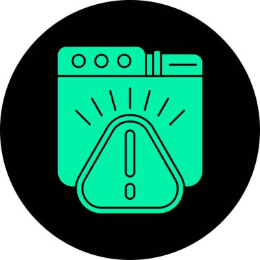 Modern simgenin vektör illüstrasyonu