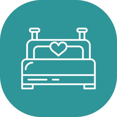 Yastık simgesi vektörü ağ ve mobil uygulama tasarımınız için beyaz arkaplanda izole edildi, yastık logosu kavramı