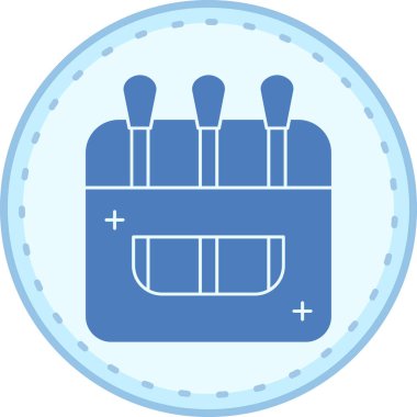 b eksikliğinin vektör illüstrasyonu