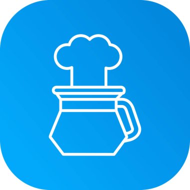 soyut arkaplanda yemek simgesi izole edildi