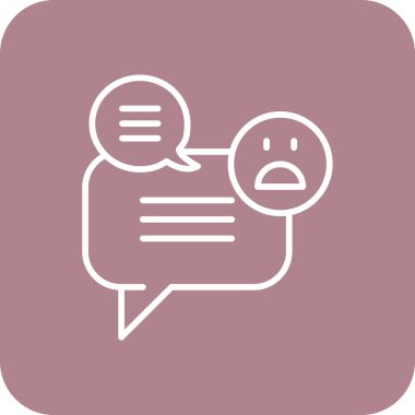 Konuşma balonu vektör çizimi