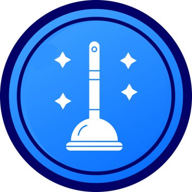 Benzersiz meşale vektör simgesi