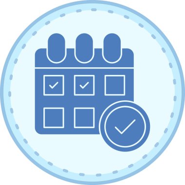 kontrol listesi simgesi. Web için kontrol listesi vektör simgelerinin basit illüstrasyonu