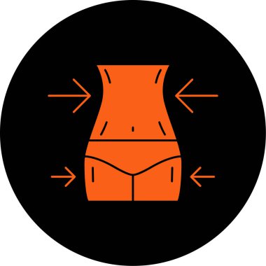 Çantalı bir kadının vektör çizimi