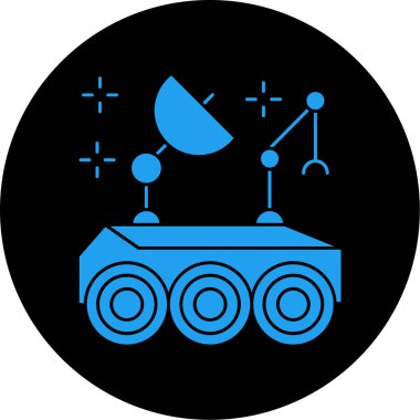 Robot simgesinin vektör illüstrasyonu