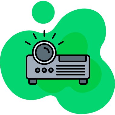 Klima modern simge, vektör illüstrasyonu