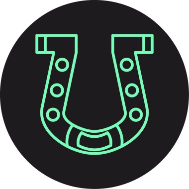 At nalı ikonu, vektör illüstrasyonu