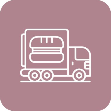 kamyon simgesi çizimi