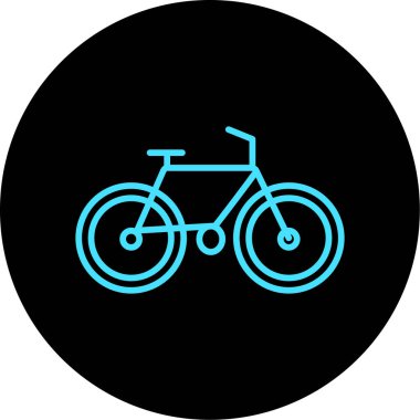 bisiklet ikonu vektör illüstrasyonu