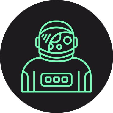 Robot simgesinin vektör çizimi, robot konsepti