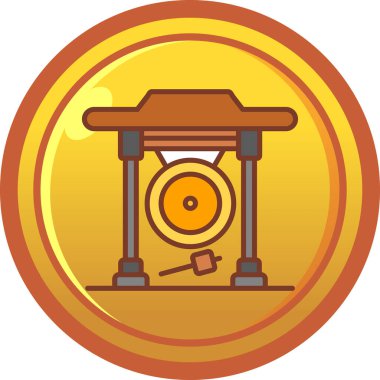 Para için. Web simgesi basit illüstrasyon