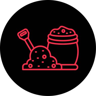 vektör besin simgesi illüstrasyonu