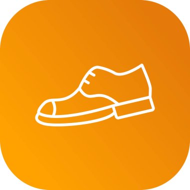 ayakkabı ikonu vektör illüstrasyonu