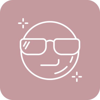 emoji. Web simgesi basit illüstrasyon