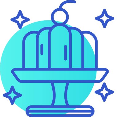 Çizgi film arkaplanının vektör çizimi