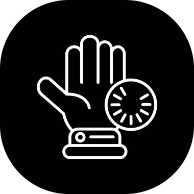 Modern simgenin vektör illüstrasyonu