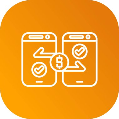 mobil vektör renk simgesi