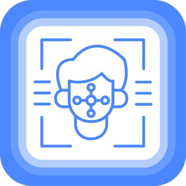 Kullanıcı Arayüzü modern simgesi, vektör illüstrasyonu