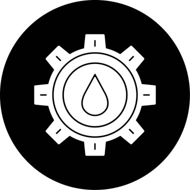 Soyut arkaplanda simgeyi bırak