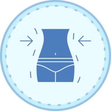 pantolon simgesi vektör illüstrasyonu