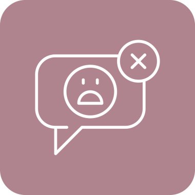 mesaj vektör simgesi modern illüstrasyon