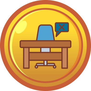 Moda biçimi izole edilmiş arkaplanda rozet damgası simgesi