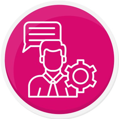 seo modern simgesinin vektör illüstrasyonu