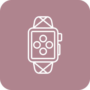 Akıllı çocuk. Web simgesi basit illüstrasyon