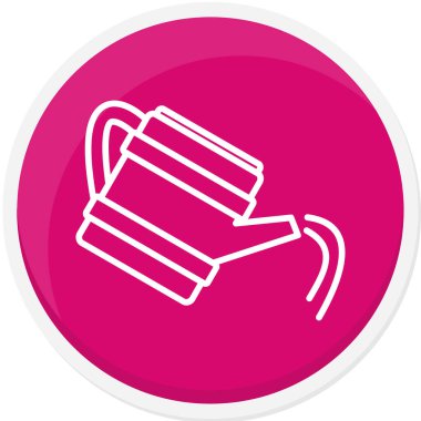 Modern b 'nin vektör illüstrasyonu eksik simgesi