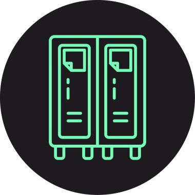 vektör sunucu illüstrasyonu