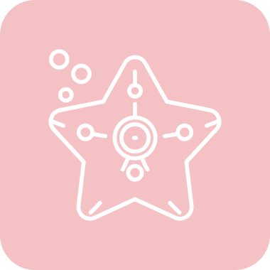 yıldız simgesi vektör illüstrasyonu