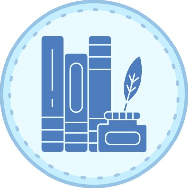 Kitap. Web simgesi basit illüstrasyon