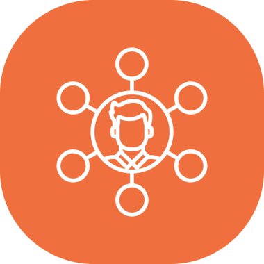 seo modern simgesinin vektör illüstrasyonu