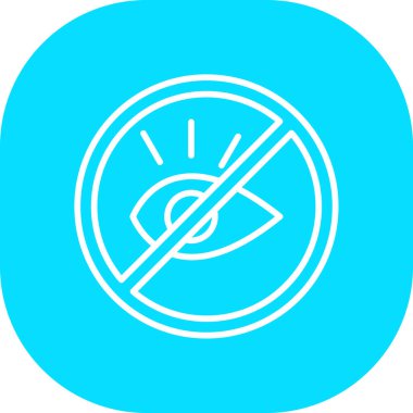 Soyut arkaplanda izole edilmiş işaret simgesi yok